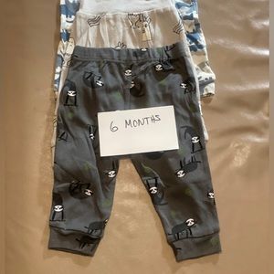 Infant & Toddler legging/jogger 3 pair